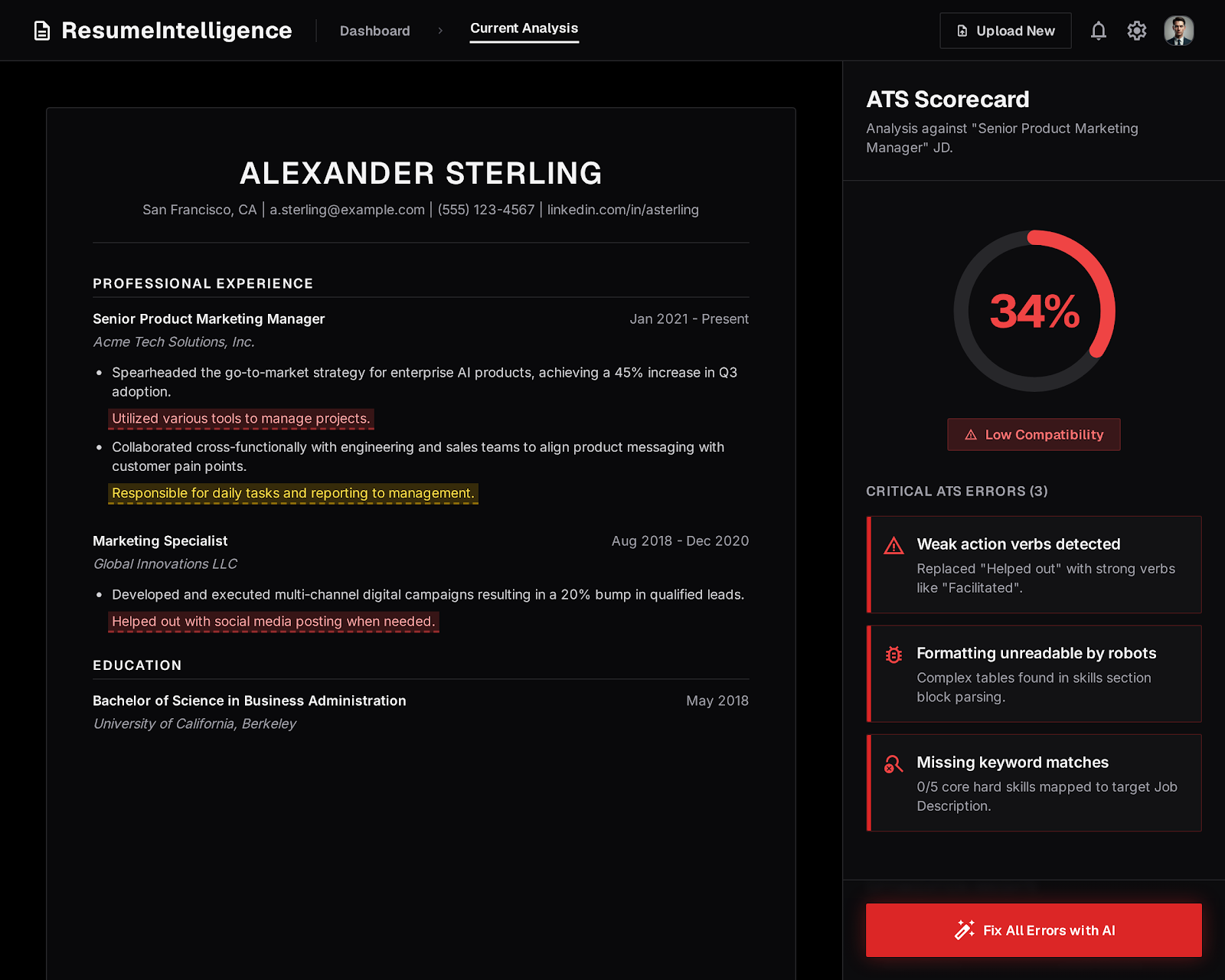 ATS Code Interface